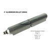 4" Aluminum Weld on Bullet Hinge Stainless Steel Bushing &