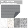 Mofonky Non Slip Shower Mat: 47" X 32" Extra Large