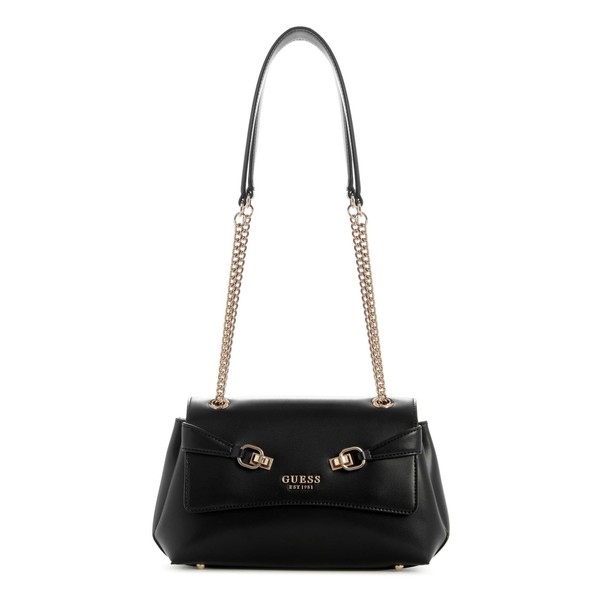 GUESS Lorelei Convertible Xbody Flap, Black U, black
