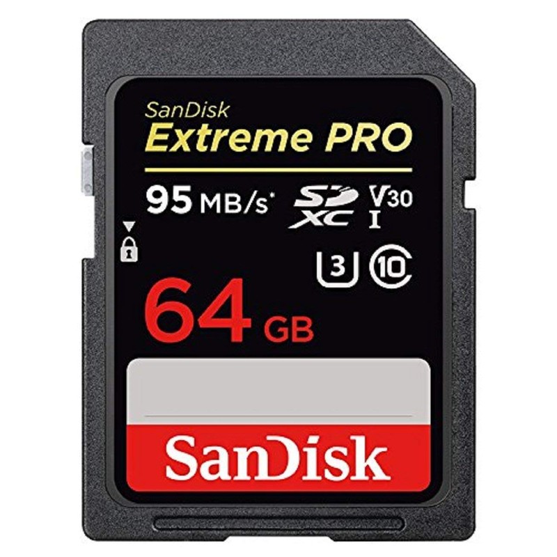 SanDisk Extreme Pro 64GB SDXC UHS-I Memory Card (SDSDXXG-064G-GN4IN) (Certified