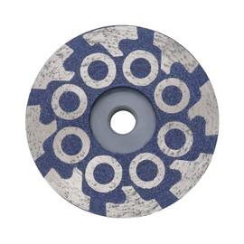 4" Flat Resin Filled Grinding Wheel, Diamond Cup Wheel with 5/8’’-11 Thread for Granite Marble Engineered Stone, Coarse Grit
