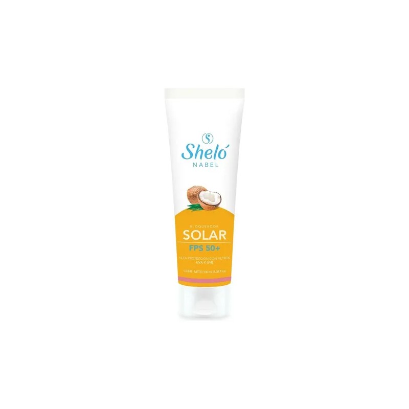 Bloqueador Solar 50+ Filtro Uva/uvb Vitamia E Coco S332-2 Sh