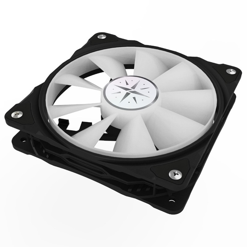 ZEAGINAL 120mm ARGB Case Fan Cooling PC Fans with Hydraulic