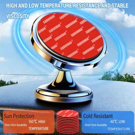 SQRUIHAO Circle Double Sided Adhesive Pads 1" x 1" 24 PCS, Heavy Duty Mounting Tape Sticky Pads, Waterproof Foam Tape for Indoor and Out Door, Home Decoration, Car