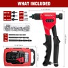 Arrow Rivet Nut Tool, 8" Rivet Nut Gun Kit Designed