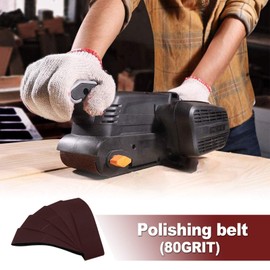The Lord of the Tools 5x 100x915mm/4x36inch Sanding Belts Aluminum Oxide 80 Grit Belt Sander Sandpaper For Polishing Wood Metal Plastic Fiberglass