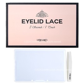 Hollymico Double Eyelid Eyeliner Lace 1 Box + Storage Clip / 홀리미코 쌍꺼풀 아이리드 레이스 1박스+보관함집게