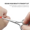 AsonTao Small Scissors With Round Tip Design - Professional Grooming