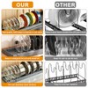 Pot Lid Holder, Lid Holder, Adjustable Pans Organiser, Lid Holder,