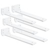Floating Shelf Bracket 10inch 6 Pack L Brackets for Shelves