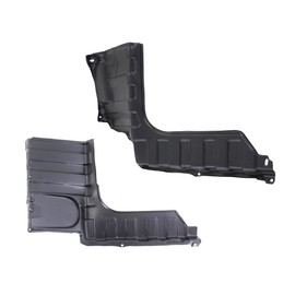 KarParts360 For Hyundai Accent 2012 13 14 15 16 2017 Engine Splash Shield Driver And Passenger Side | Pair | Front | Under Cover | Made Of Plastic | Replacement For HY1228164, HY1228163 | 291301R400