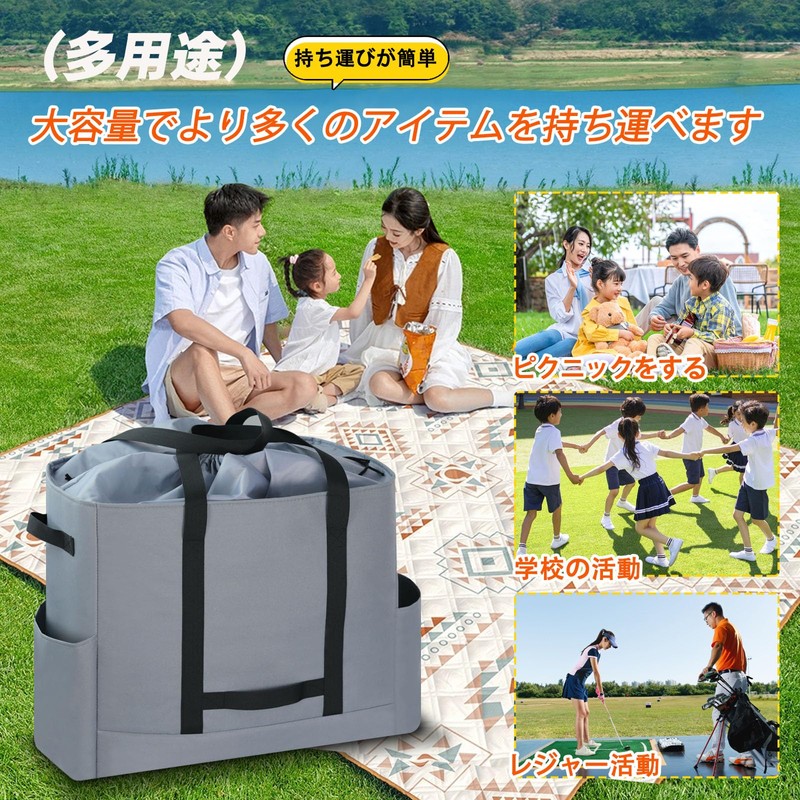 DSDCDJ Boston Bag, Large Capacity Travel Bag, gray