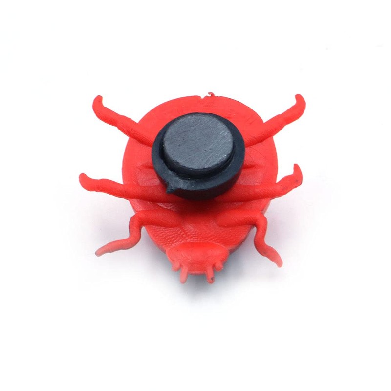 ANCLLO 50Pcs Ladybug Decorative Refrigerator Magnets Perfect Fridge Magnets for