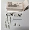 IKEA VIDGA Triple Track Rail 55” SET with 2 Wall