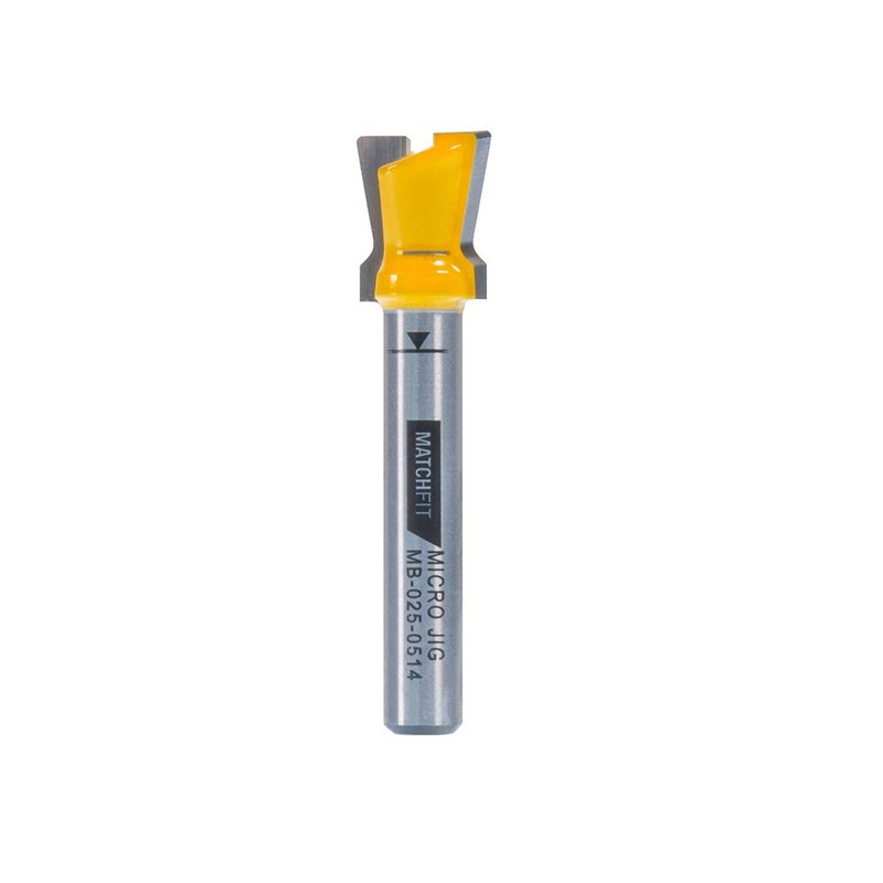 MICROJIG MatchFit Dovetail & Relief Router Bit Bundle – Precision