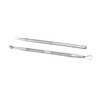 Ipetboom 3pcs Dead Skin Fork Dead Skin Cuticle Pusher Nail