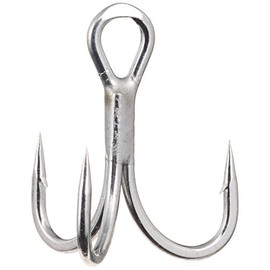 Gamakatsu Triple Hook Treble SP XH Extra Heavy No. 2 6 Silver