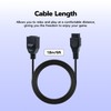 Mcbazel 2 Packs 1.8m/6ft Controller Extension Cable for Sega Genesis