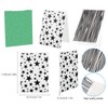 12 Pieces Embossing Folders,Plastic Embossing Folders Template DIY Craft Paper