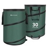 Emptorwise - 2-Pack Collapsible Pop up Trash Cans, Camping and
