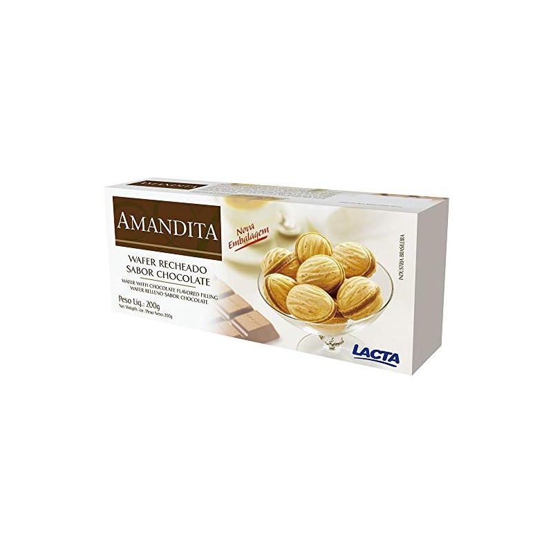 Lacta - Amandita - Wafer w/Creamy Filling w/Cocoa 7.05oz -