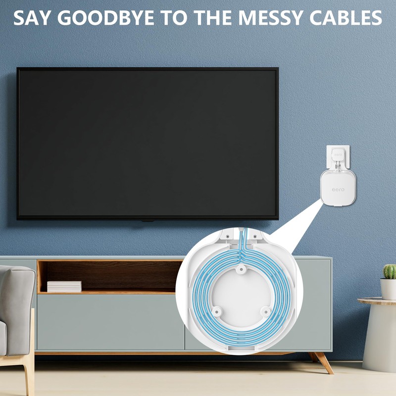 Wall Mount Holder for eero 7 Home WiFi System -