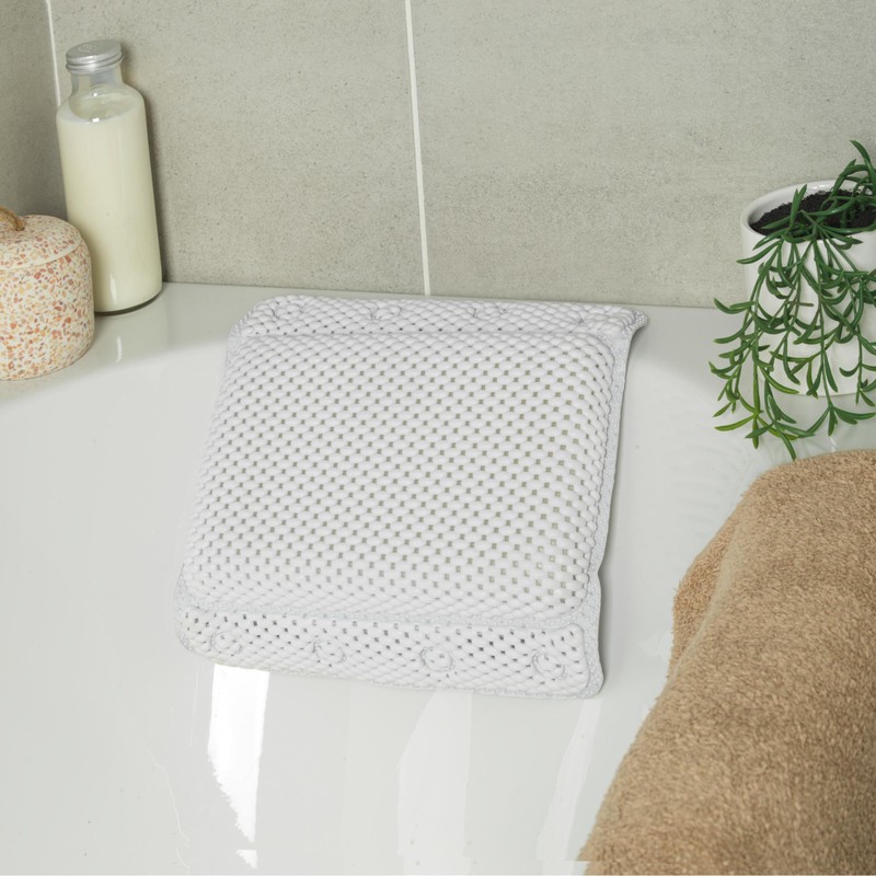 Beldray LA032715UFFEU7 Anti Bac Bath Pillow - Easy to Clean,