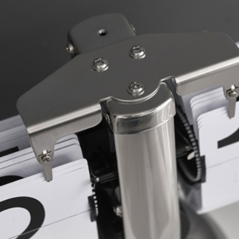 Digital Flip Down Clock Retro Minimalist Single Foot Mechanical Auto