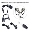 EVIL ENERGY Wireless Remote Controller Replacement Kit for Electric Exhaust