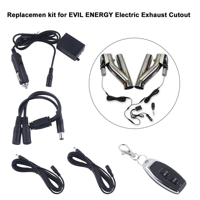 EVIL ENERGY Wireless Remote Controller Replacement Kit for Electric Exhaust