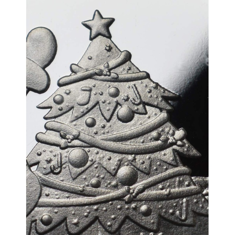 The Commemorative Coin Company MERRY CHRISTMAS .999 Silver Commemorative. Santa