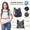 Dog Front Carrier Backpack, Adjustable Pet Dog Carrier Backpack Ventilated