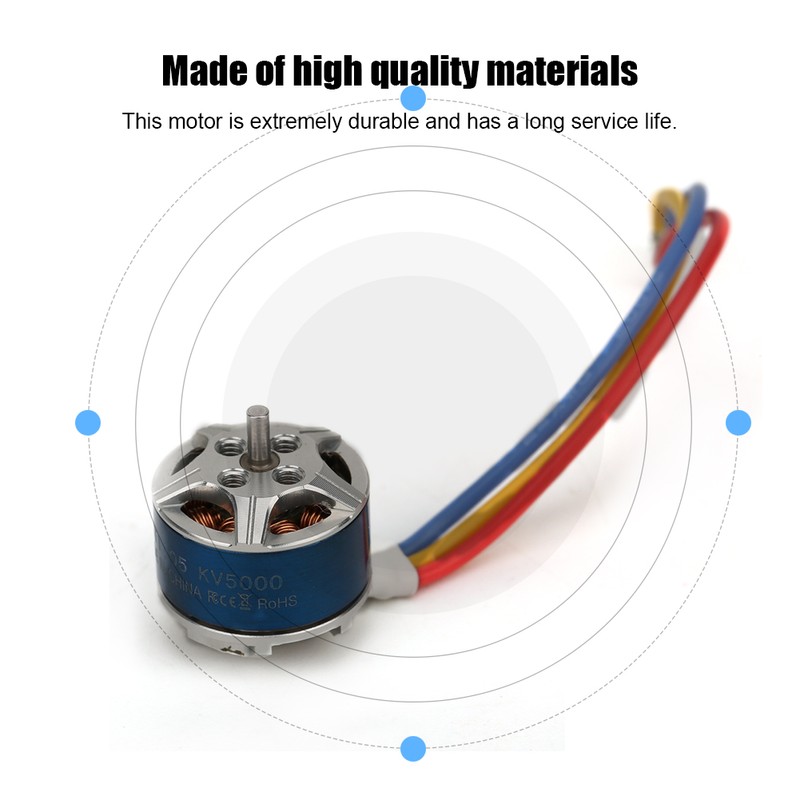 LDARC XT1105-5000KV 3S Brushless Motor CW Thread Version for 2-3