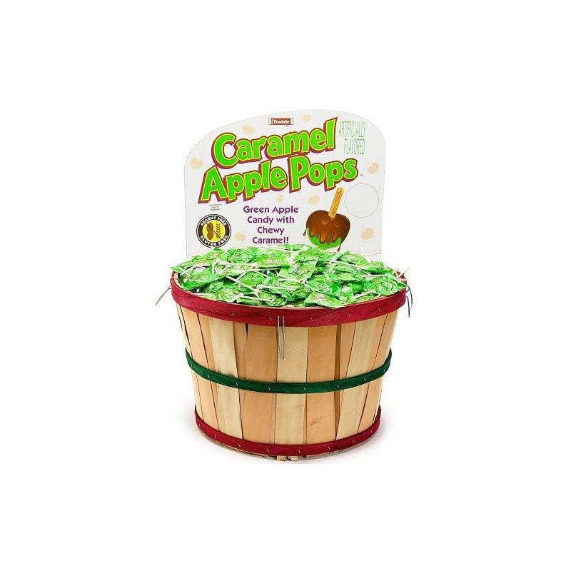 Klub Bulk Caramel Apple Lollipops, 1.5 lbs Classic Pops with