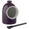 BIA SCOOP! Salt Pig & Spoon Purple, 9 x 8