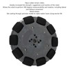 2pcs Omnidirectional Wheel 4in Omni Directional Universal Wheel Industrial Robot