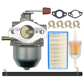 0C1535ASRV Carburetor with 78601 Air Filter for Generac 4000XL 4000EXL Engine Carb for Nikki 97747 C1535 GN220 GH220HS W436BRE T44 35PDS396829 Sears Troy Built Portable 7.8HP Generators
