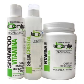 Labonté Labonte Vitamina E 1k + Shampoo Vitamina 240ml + Seda 240ml