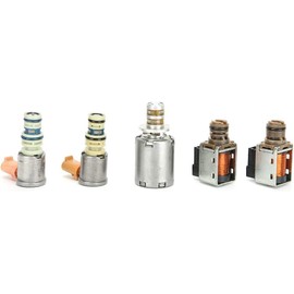 WULYGO 4L60E 4L65E Trans Master Solenoid Kit Compatible with GM EPC Shift 2003-On 6pc Set (4L60E 03- Set)