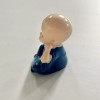 Buddha Zen Monk Hear No Evil Figurine for Home, Desk,