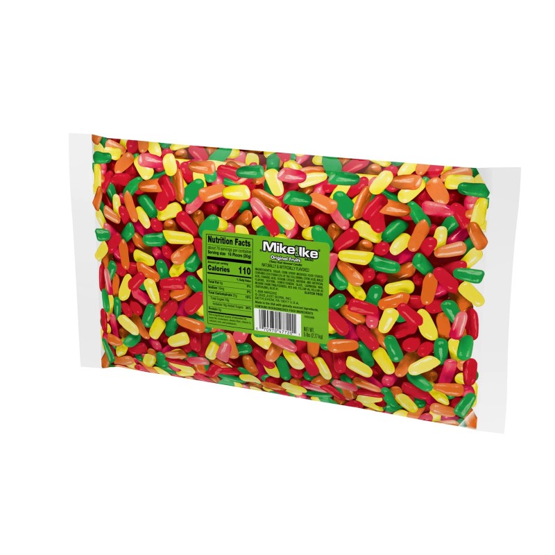Just Born 5 Pound Bag of Mike and Ike Candy
