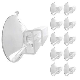 goKelvin Suction Cup Sign Holder 1-3/4 inch (45 mm) - 10 Pack - Made in USA (Medium)
