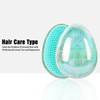 Portable Egg Shaped Brush Combing Brush Easy to Comb Scalp