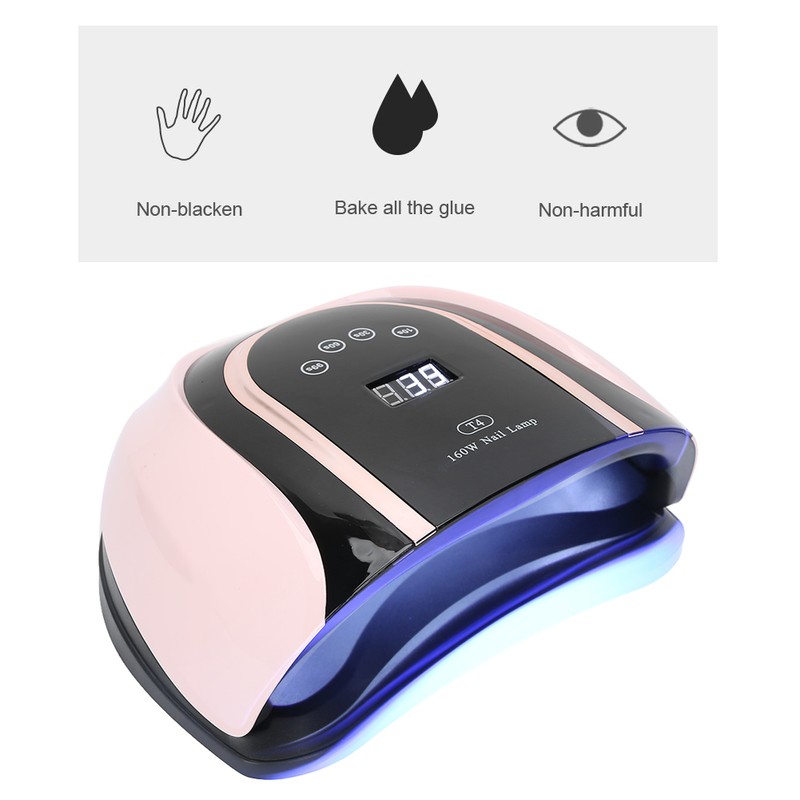 160W LED Nail Light Fast Dry Nail Gel Curing Light