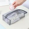 BLULILY Clear Travel Makeup Bag For Case Clear Travel Toiletry