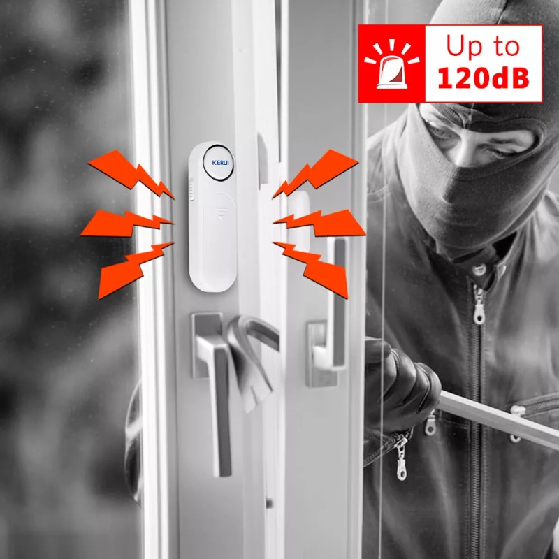 KERUI Wireless Remote Control Magnetic Sensor Door Window Home Security