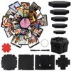Black Explosion Box Photo Box Gift Boxes With Lids Exploding