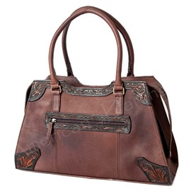 American Darling Tote Hand Tooled Genuine Leather Western Women Bag Handbag Purse | Western Tote Bag | Travel Tote Bags | College Tote Bag | Casual Tote Bag