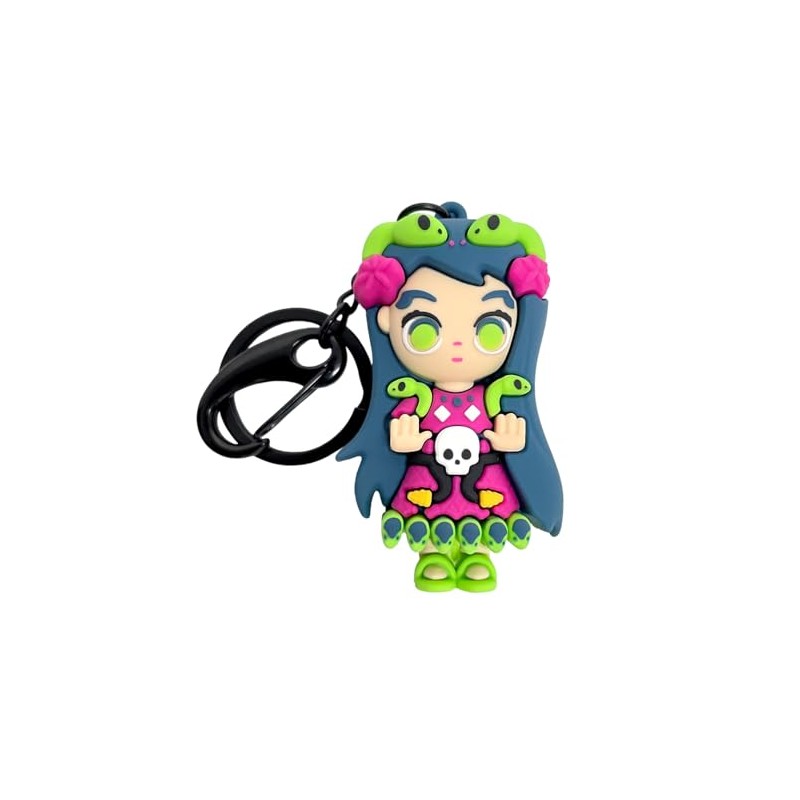 By Mexico Duo Llavero 3D Prehispanicos Monarka y Koa