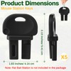 Qualirey 5 Pcs Mouse Station Key Rat Bait Stations Replacement